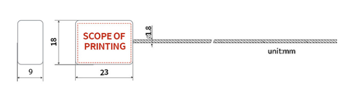 sello de alambre de acero sello de alambre de acero