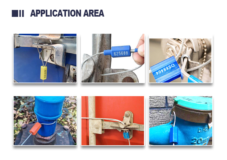 Precintos de seguridad para cables Cable Security Seals