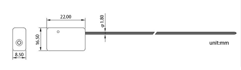 Sello de cable con logotipo personalizado Cable Seal With Customized Logo