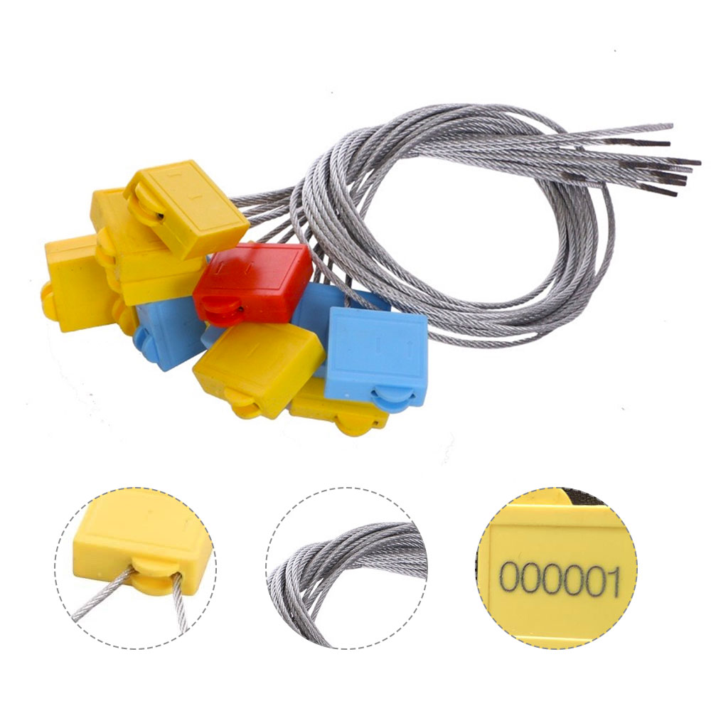 Sello de alambre de doble bloqueo Double lock wire seal