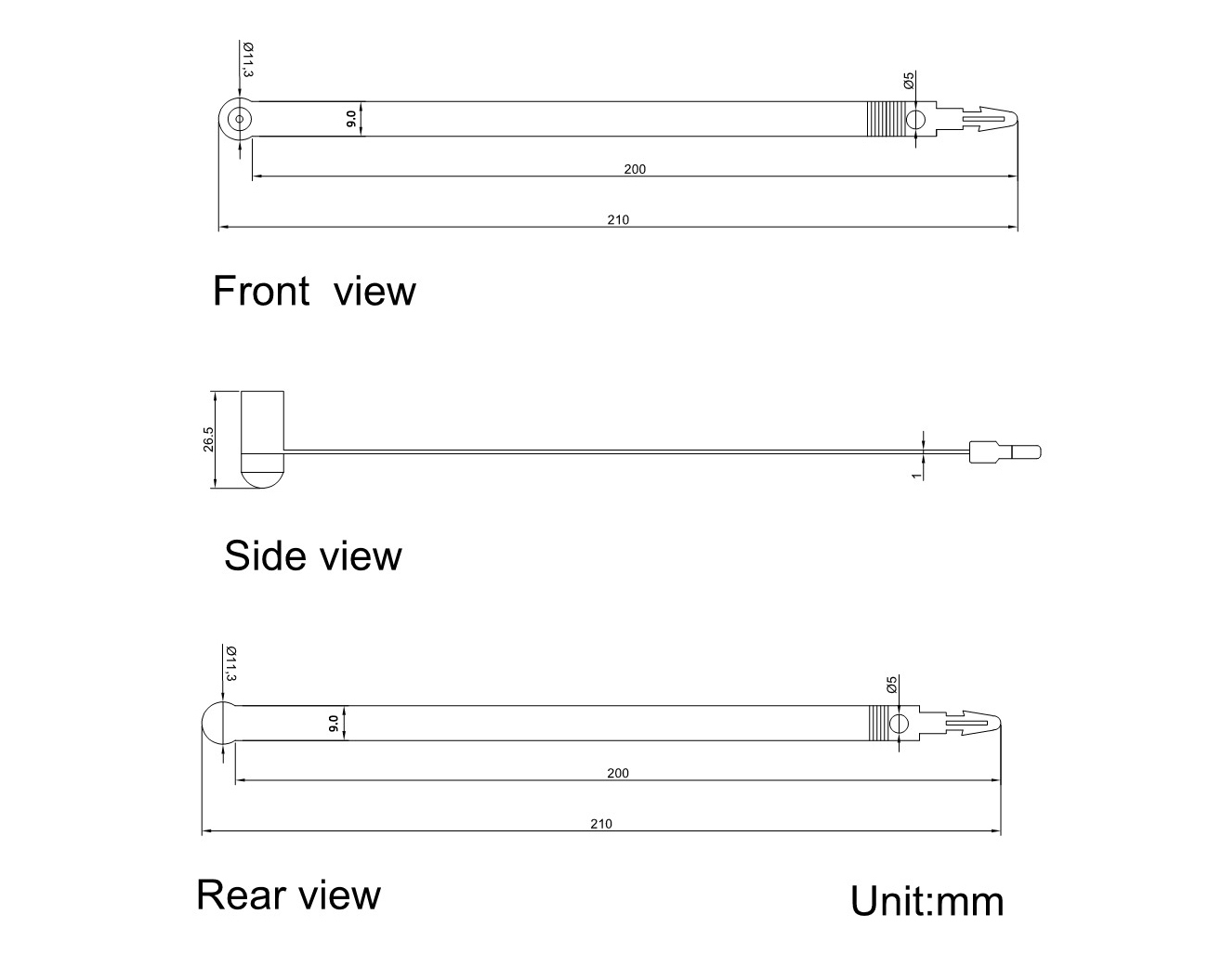 Sellos de banda de plástico Plastic Band Seals