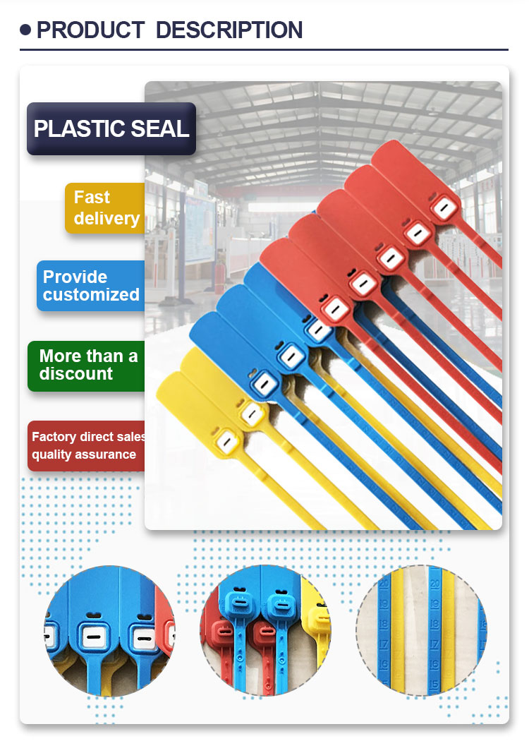 etiqueta de seguridad de sello de plástico plastic seal security tag