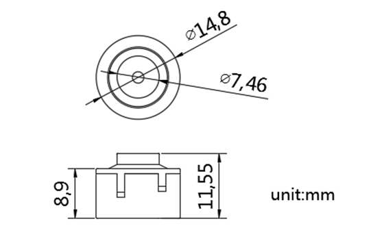 Sello de medidor eléctrico redondo Round Electric Meter Seal