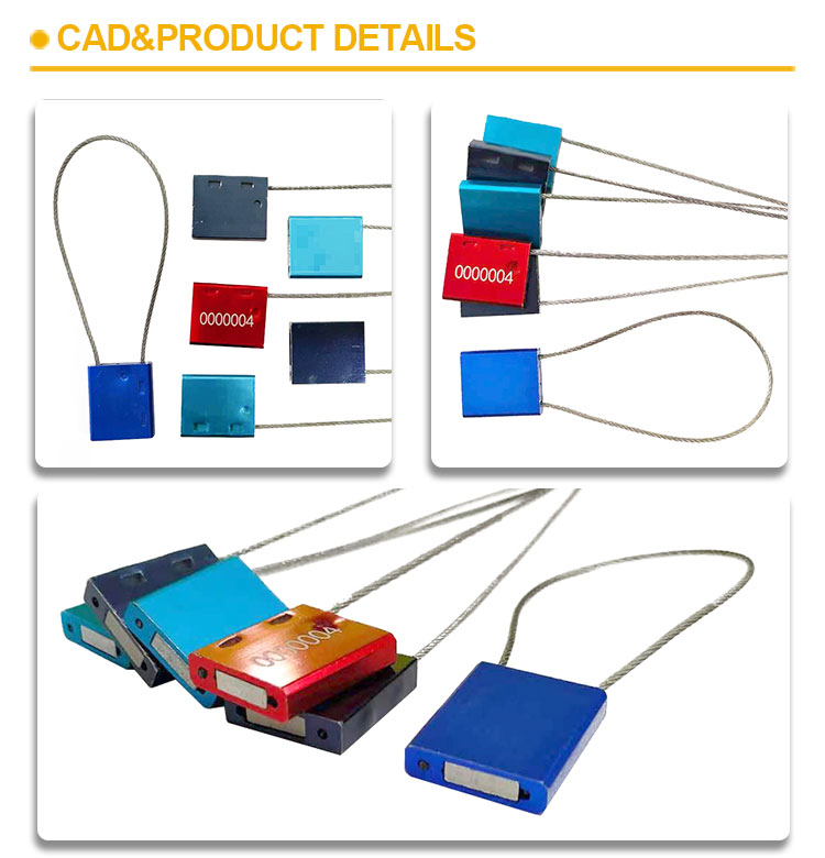 Sello de alambre del carro del tanque de aceite Oil tank car wire seal