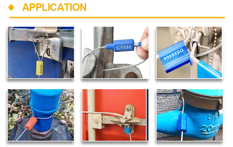 Sello de alambre de contenedor Container wire seal