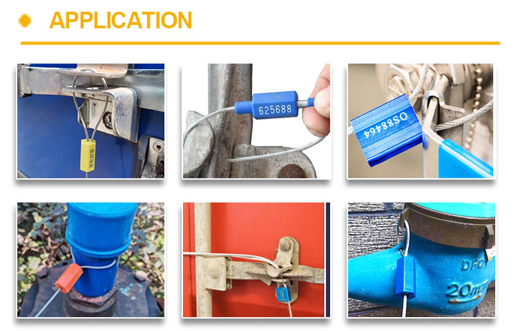 Sello de alambre de contenedor Container wire seal