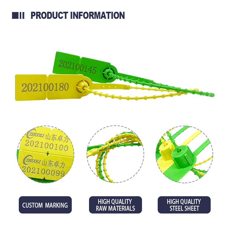L022 Bridas de Seguridad Plásticas L022 Plastic Security Ties