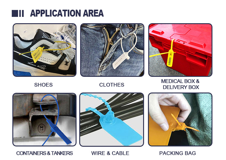 L012 Sellos de plástico personalizados para camiones L012 Sellos de plástico personalizados para camiones