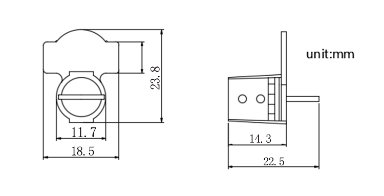 Sello de medidor eléctrico de gas de torsión transparente de fábrica de China China Factory Transparent Twist Gas Electric Meter Seal