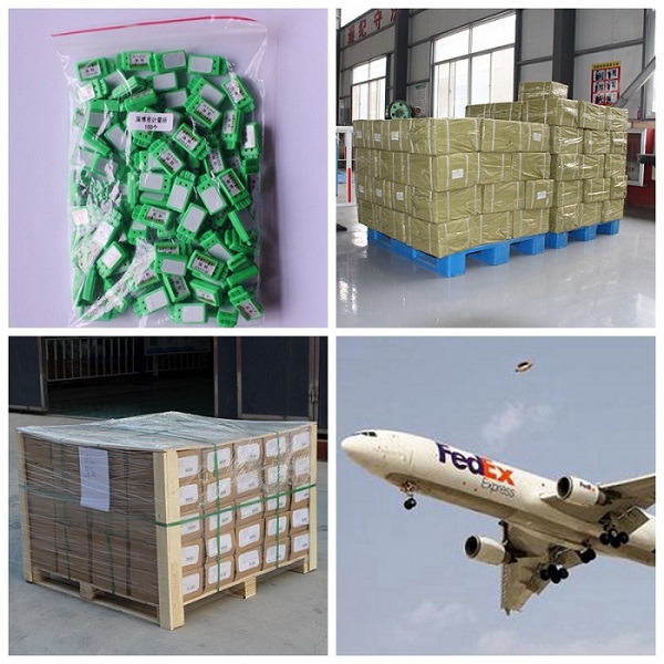 Sellos de medidor con impresión de código de barras Meter Seals With Barcode Printing