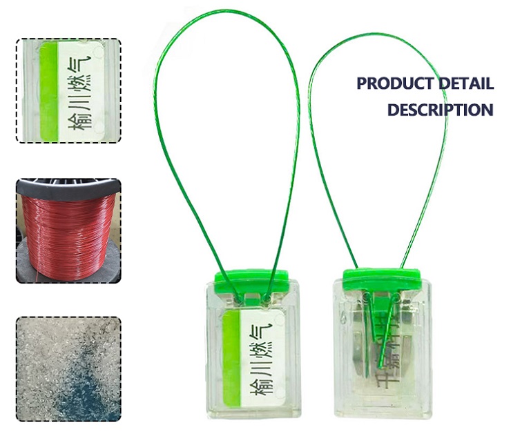 Sellos de medidor con impresión de código de barras Meter Seals With Barcode Printing