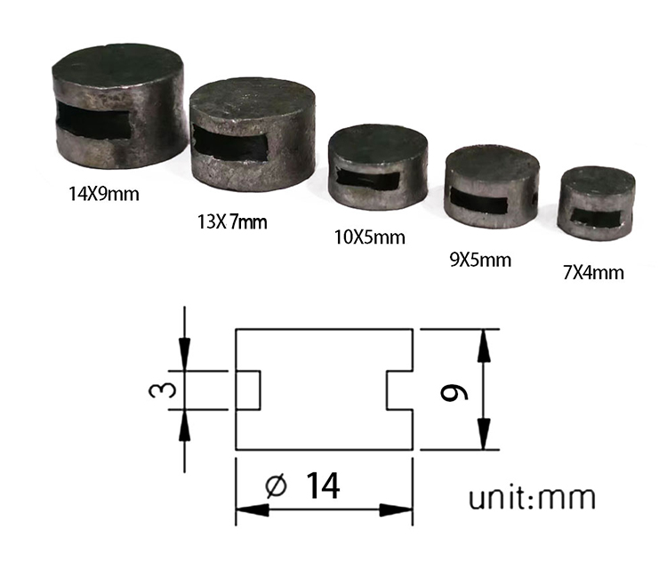 Sellos de medidor de plomo Lead Meter Seals