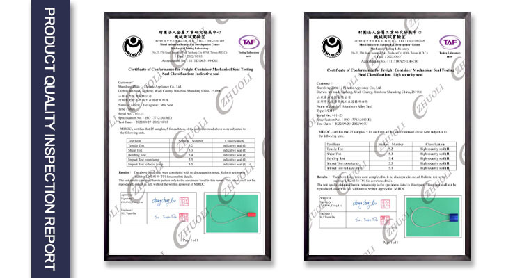 Sello de seguridad para camiones Sello de seguridad para camiones