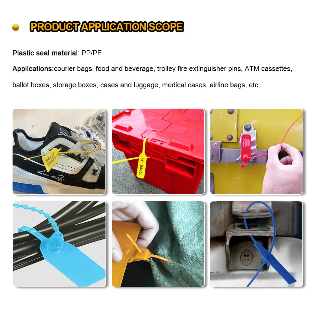 L025 Sello Plástico de Alta Seguridad L025 Sello Plástico de Alta Seguridad